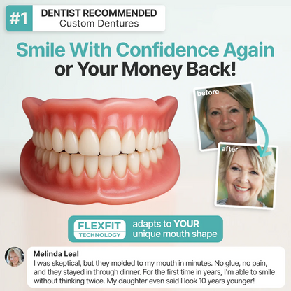🌎Ends Today: Ends Today: 70% OFF! ⏰Eluviax® Medical Full Denture with Strong Suction🦷“Get Your Natural Smile Back — No Expensive Dental Work Needed”