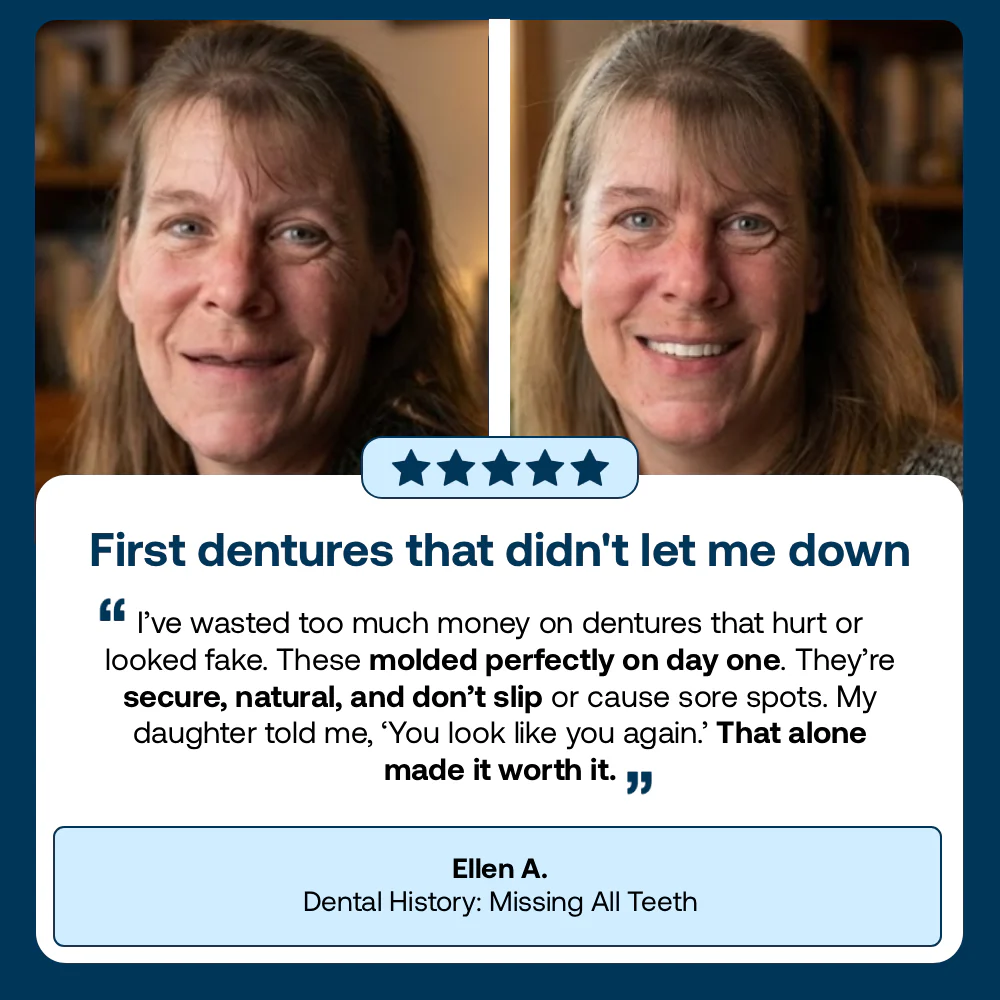 🌎Ends Today: Ends Today: 70% OFF! ⏰Eluviax® Medical Full Denture with Strong Suction🦷“Get Your Natural Smile Back — No Expensive Dental Work Needed”